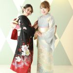 👘お母様もお着物で。。。一緒に振袖撮影✨